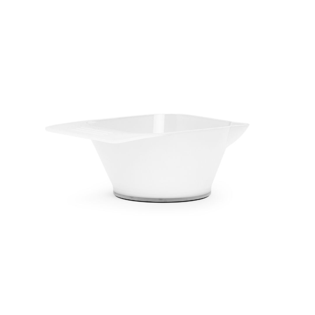 Bravehead 9343 Dye Bowl Square White - bílá čtvercová protiskluzová miska (350 ml)