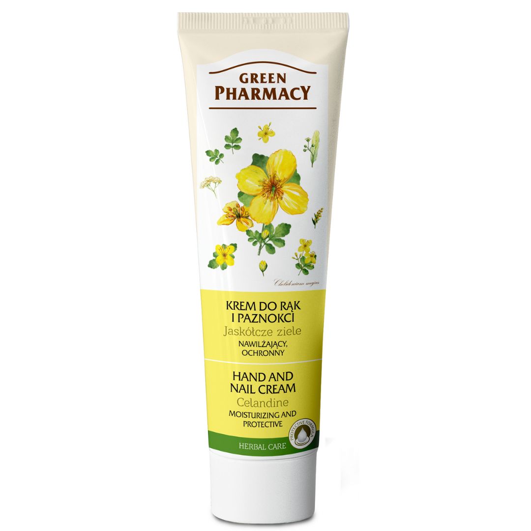 Green Pharmacy Hand and Nail Cream Celandine - výživný a ochranný krém na ruky, 100 ml