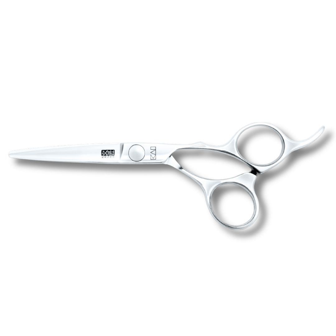 Kasho KCR OS Chrome OFFSET Scissors - profesionální kadeřnické nůžky - OFFSET