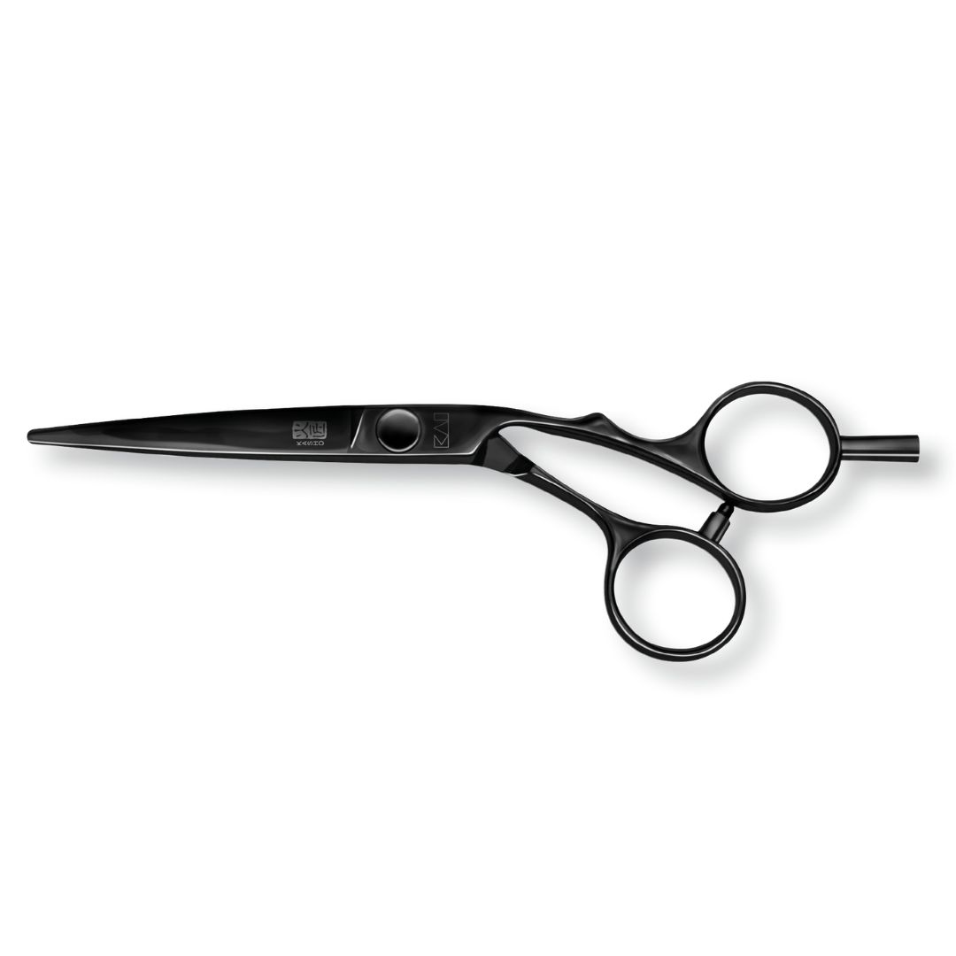 Kasho Silver KSI DLC Black Edition Offset Scissors - profesionálne kadernícke nožnice s DLC povrchovou úpravou- OFFSET