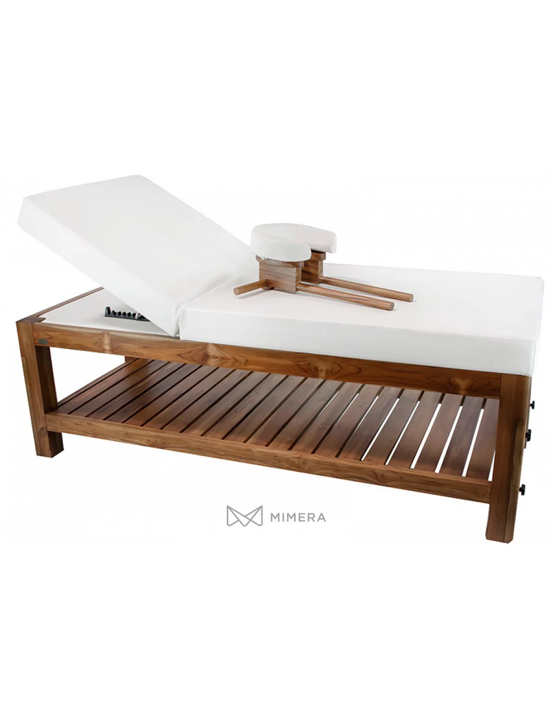 SPA masivní masážní stůl BLISS - dřevo